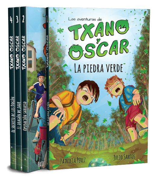 Txano y Óscar - Colección de literatura infantil freemium