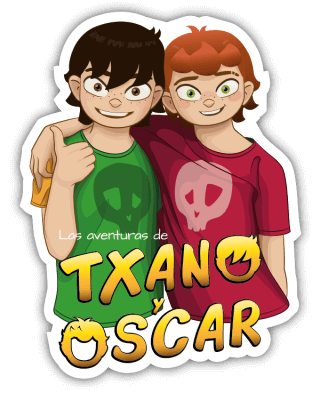 Portada libro Txano y Óscar - la piedra verde